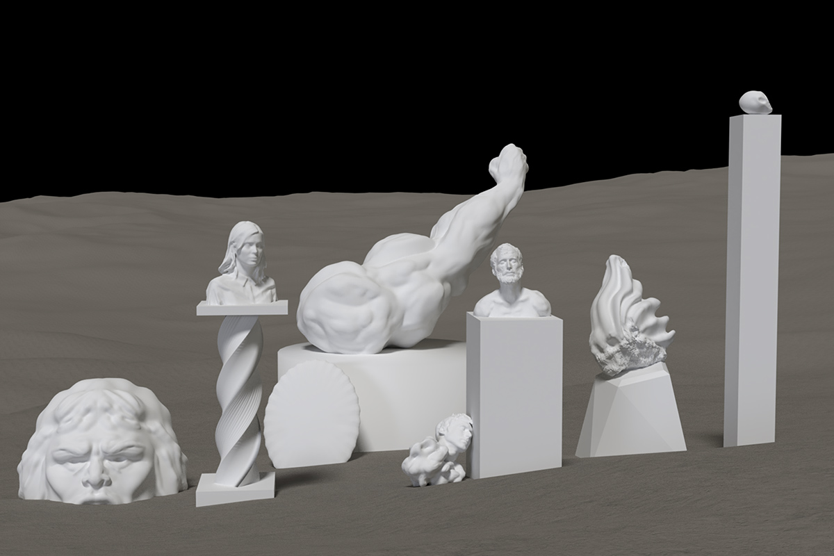 Eidolons, s�rie de travaux, 2034-2025